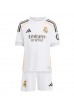 Real Madrid Alexander-Arnold #12 Jalkapallovaatteet Lasten Kotipeliasu 2025-26 Lyhythihainen (+ Lyhyet housut)